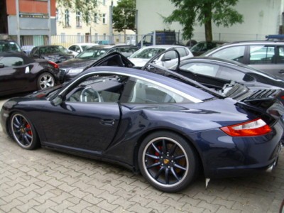 Porsche 997 911 Carrera 4S Targa Karosserie Motor