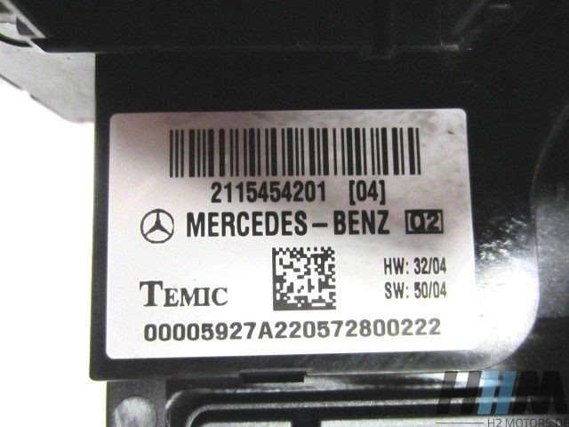 Mercedes E Klasse W211 Zentralelektrik SAM Sicherungsmodul Relaismodul 